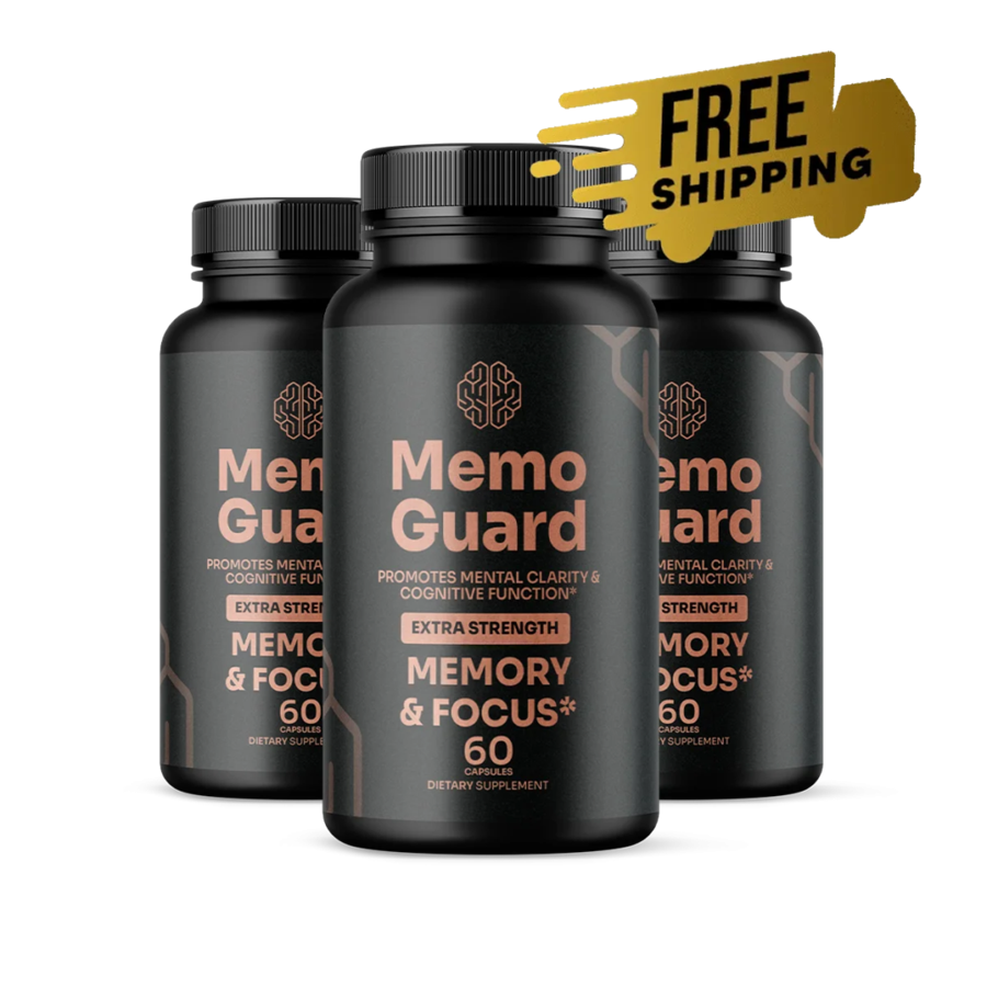 MemoGuard natural memory and focus support capsules