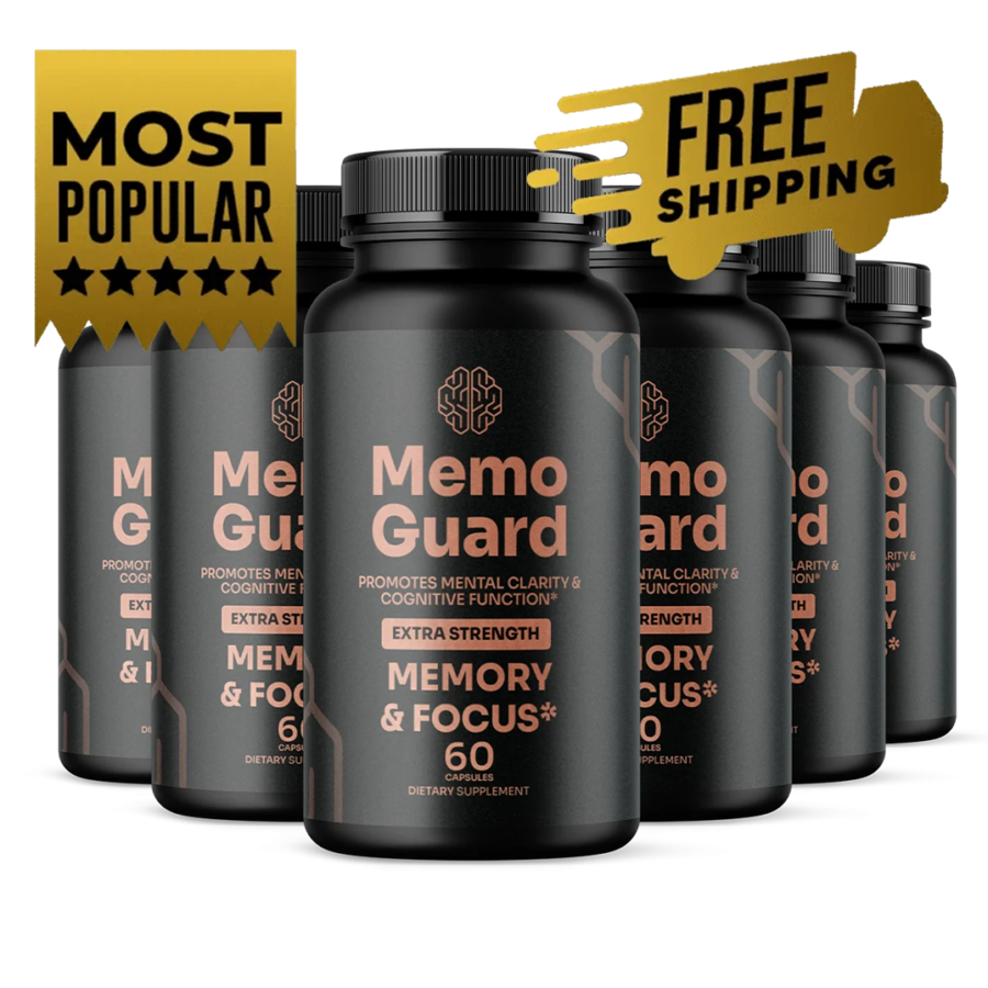 MemoGuard memory and focus support bottles